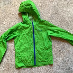 COLUMBIA Lime Green Rain Jacket